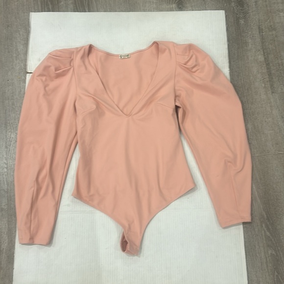 NWOT FREE PEOPLE Va Va Voop Long Sleeve
Bodysuit / Heart Haze Size M - Picture 11 of 15